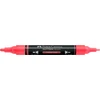 Akrilinis žymeklis Faber-Castell Multimark SP, neoninė oranžinė spalva 255
