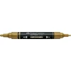 Akrilinis žymeklis Faber-Castell Multimark SP, auksinė spalva 250