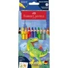 Faber-Castell – CP Jumbo Grip dino 8+2 kartoninė piniginė (110922)