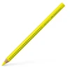 Akvarelinis pieštukas Faber-Castell GRIP Jumbo, 1vnt, neoninės geltonos spalvos