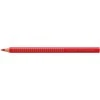 Akvarelinis pieštukas Faber-Castell Grip Jumbo, 1vnt, raudonas