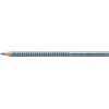 Akvarelinis pieštukas Faber-Castell Grip Jumbo, 1vnt, mėlynos metalo spalvos