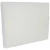 Aplankas dokumentams College A4/3cm, 0.7mm, su gumelėmis, plastikinis, baltos spalvos