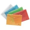 Aplankas-vokelis su spaude Forpus, A4, plastikinis, baltas, skaidrus 0820-009