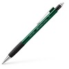 Automatinis pieštukas Faber-Castell Grip 1347, 0.7mm, metalic žalios spalvos