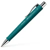 Automatinis tušinukas Faber-Castell PolyBall, XB, 0.6mm, smaragdo žalios spalvos