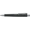 Automatinis tušinukas Faber-Castell, PolyBall, XB, 0.6mm, juodos spalvos