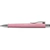 Automatinis tušinukas Faber-Castell, PolyBall, XB, 0.6mm, rožinės spalvos