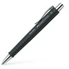 Automatinis tušinukas Faber-Castell, PolyBall, XB, 0.6mm, juodos spalvos