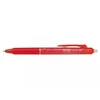 Pilot Pen Automatinis tušinukas Pilot Frixion Clicker, gelinis, 0.5mm, su trintuku, raudonos spalvos