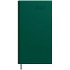Darbo kalendorius Timer Midi, 85x162mm, tamsiai žalios spalvos