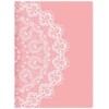 Darbo kalendorius Timer Spirex Day Trend, A5, L Baltas Lace