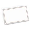 Dėklas vardinei kortelei Forpus, 54x90mm, su metaliniu segtuku ir žiogeliu, skaidrus
