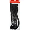Dekoracija Pom-Pom College 30 cm x 15 mm 10 vnt juodos spalvos