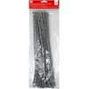 Dekoracija Pom-Pom College 30 cm x 6 mm 30 vnt sidabrinės spalvos