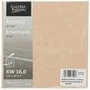 Galeria Papieru Dekoratyviniai vokai 160x160 mm Nature dark beige 120 g/m2 10 vnt/pak