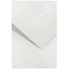 Galeria Papieru Dekoratyvinis kartonas Argo Small Roses, A4, 220g, 20 lapų, baltos spalvos