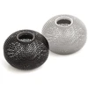 Durable Dėžutė sąvaržėlėms apvali, magnetinė Forpus perforuoto metalo sidabro spalvos!