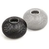 Durable Dėžutė sąvaržėlėms apvali, magnetinė Forpus perforuoto metalo sidabro spalvos!
