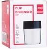Dėžutė sąvažėlėms DELI E9881 magnetinė, 2 dalių juodos spalvos