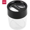 Dėžutė sąvažėlėms DELI E9881 magnetinė, 2 dalių juodos spalvos