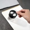 Dėžutė sąvažėlėms DELI E9881 magnetinė, 2 dalių juodos spalvos