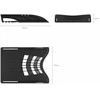 *Dokumentų lentynėlė College S-Wing, 66x256x348mm, plastikinė, juodos spalvos