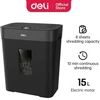 Dokumentų naikiklis DELI T023, P4, 8 lapų, 15L