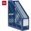 Dokumentų stovas DELI, A4m 259x90x293 mm, plastikinis, mėlynos spalvos