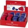 Drožtukas Faber-Castell, plastikinis, 2 skylutės 1226-104