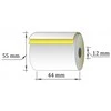*Dvisluoksnė kasos juosta SC/SC, 44x16mx12mm (maks. diam. 55mm)