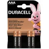 Elementai Duracell AAA (LR03/MN2400) 1,5V, šarminiai, 4 vnt