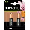 Elementai Duracell įkraunami, AA (DX1500; HR6) 1,2V, 2500mAh, NiMH, 2 vnt.
