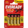 Elementai Energizer Eveready Gold AA (LR6) 1,5V, šarminiai, 4 vnt