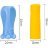 Ergonominiai pirštų laikikliai DELI 69353, 4 vnt.