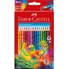 Ergonominiai spalvoti pieštukai Faber-Castell, 18 vnt.