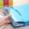 Pristatymo aplankas DELI A4 formato, 100 įmaučių, įvairių spalvų