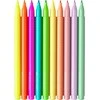 Flomasteriai Faber-Castell Grip, tribriauniai, 10 spalvų