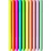 Flomasteriai Faber-Castell Grip, tribriauniai, 10 spalvų