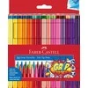 Faber-Castell - Pluoštiniai rašikliai Grip Color Marker rinkinys, 30 vnt (155335)