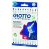 Flomasteriai Fila Giotto Turbo Dobble, dvipusiai, 10 spalvų
