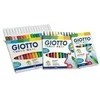 Flomasteriai Fila Giotto Turbo Maxi, 24 spalvos