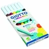 *Flomasteriai Fila Giotto Turbo Maxi, 6 spalvos