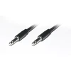 Garso kabelis REAL-EL Audio Pro 3,5 mm (vyriškas) – 3,5 mm (vyriškas), 1 m, juodas