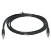 Garso kabelis REAL-EL Audio Pro 3,5 mm (vyriškas) – 3,5 mm (vyriškas), 1 m, juodas
