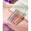 Geliniai rašikliai DELI Delight, 0.5mm, 6 spalvų