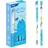Gelinis rašiklis DELI Cat 0.5 mm, mėlynos spalvos