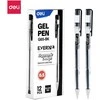 Gelinis rašiklis Deli Every 0.5 mm juodos spalvos