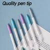 Gelinis rašiklis Deli, G161, 0.5 mm, nutrinamas, juodos spalvos