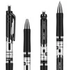 Gelinis rašiklis Deli S01 0.5 mm, juodas